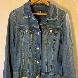 Retro Gap Denim Jacket (90s-2000s) Womens Medium